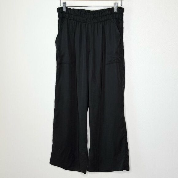 Natalie Busby Wherever Cropped Pants - Black - Women’s US 6 - Picture 1 of 9